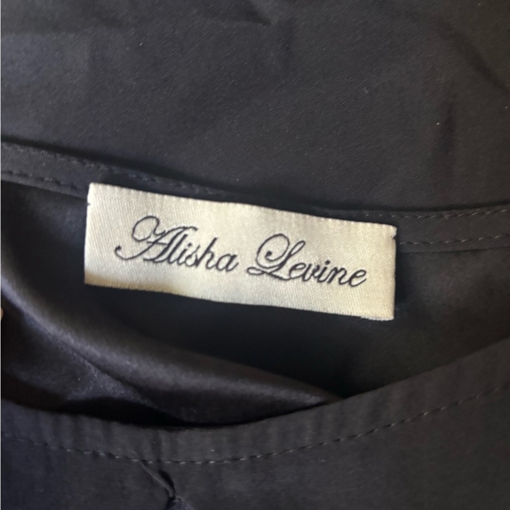 Alisha Levine Black Blouse